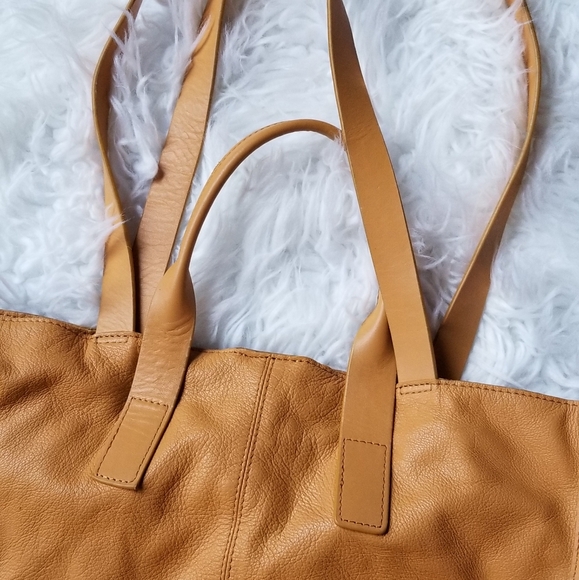 Lucky Brand Leather Tote Handbag - Picture 7 of 13